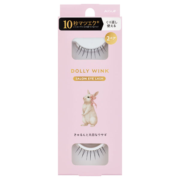 Dolly Wink Salon Eyelashes, No.18, 2 pairs