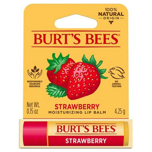 BURT'S BEES Lip Balm (Strawberry), 4.25g