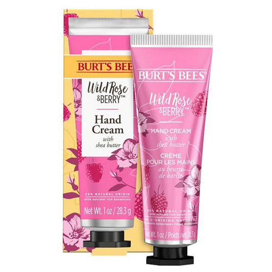 BURT'S BEES Hand Cream (Wild Rose & Berry), 28.3g