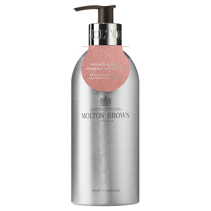 MOLTON BROWN Heavenly Gingerlily Bath & Shower Gel Infinite Bottle, 400ml