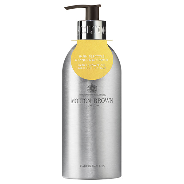 MOLTON BROWN Orange & Bergamot Bath & Shower Gel Infinite Bottle, 400ml
