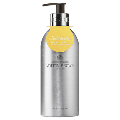 MOLTON BROWN Orange & Bergamot Bath & Shower Gel Infinite Bottle, 400ml