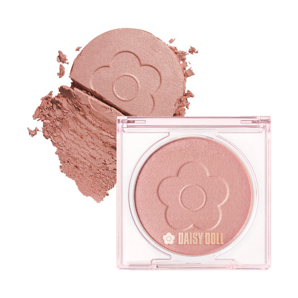 DAISY DOLL by MARY QUANT Powder Blush Bloom, 02 Horoyoi Cherry, 6.3g, Shiny
