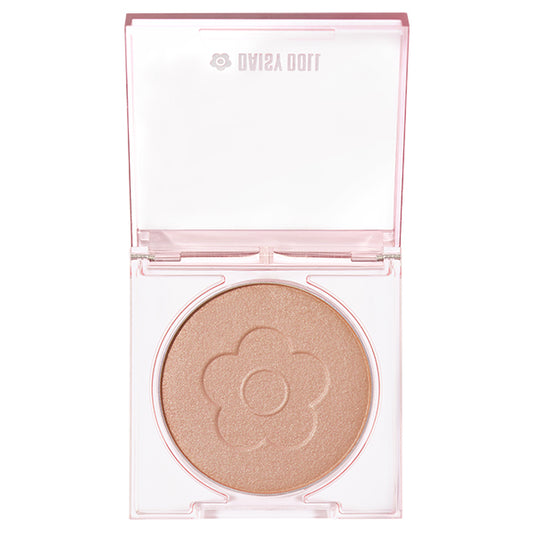 DAISY DOLL by MARY QUANT Powder Blush Bloom, 01 Yugure Cinnamon, 6.3g, Shiny