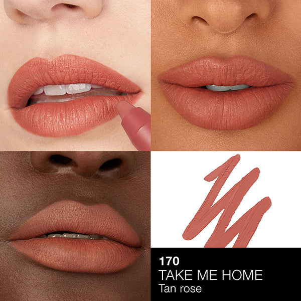 NARS Mini Powermatte High Intensity Lip Pencil Duo, TAKE ME HOME,DOLCE VITA, 1.6g(x2)