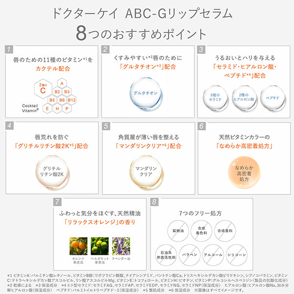 ABC-G Lip Serum, 10g, Moisturizing