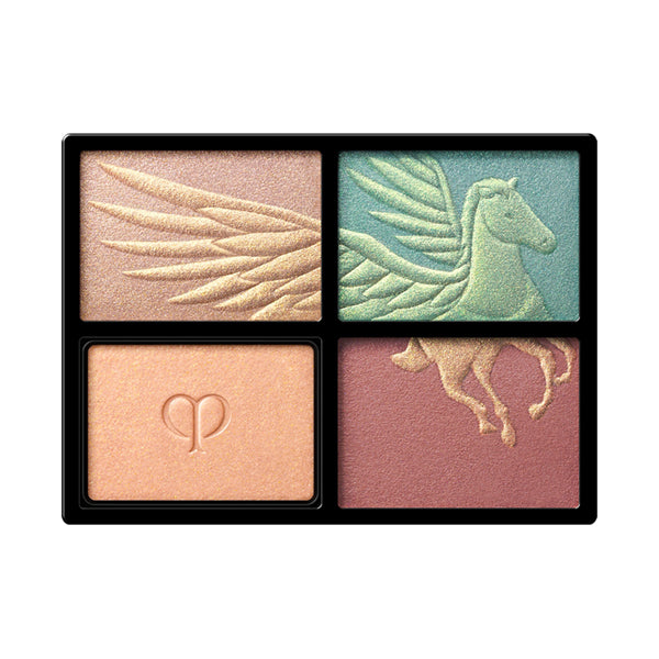 Cle de Peau Beaute Ombre Couleur Quadri, 502 Wings of Wonder, 6g, Fragrance made with natural rose oil etc.