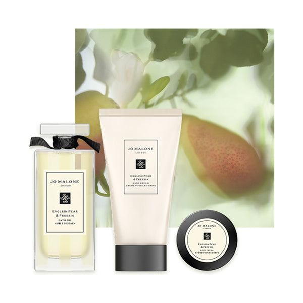 Jo Malone London English Pear & Freesia Bath & Body Gift Set, 30ml +30ml +15ml