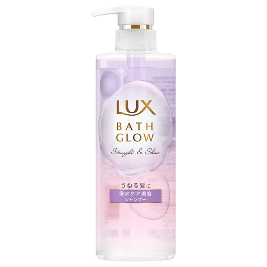 LUX Bathglow Straight & Shine Shampoo, 490g