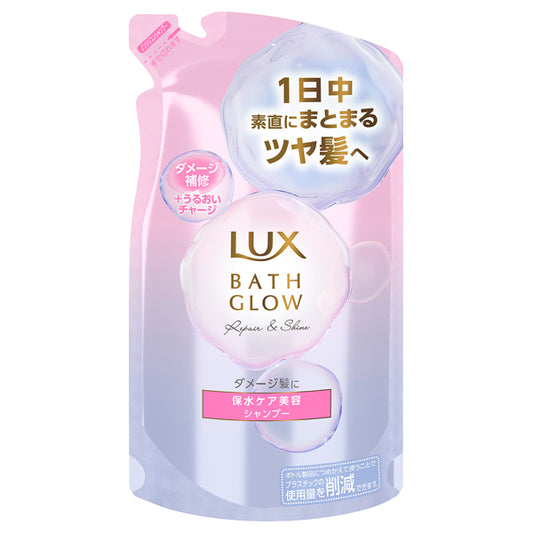 LUX Bath Glow Repair & Shine Shampoo Refill, 350g