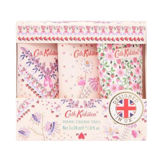 CathKidston Hand Cream Trio Stitch in Time, 30ml x 3
