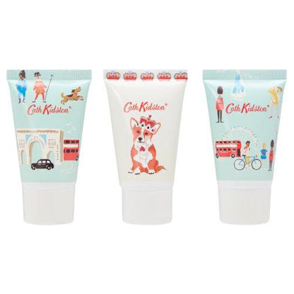 CathKidston Hand Cream Trio London Corgi, 30ml x 3