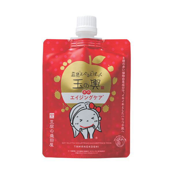 Soy Milk Yogurt Pack Tama no Koshi Aging Care, 150g, Fruity Floral Scent