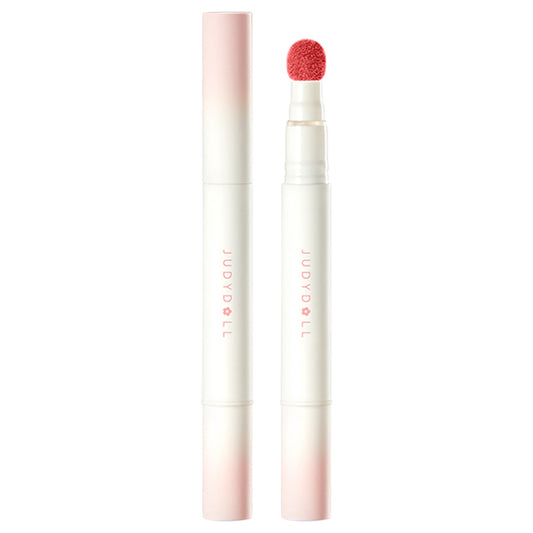 JUDYDOLL Pompom cheek lip, N14 Strong Camellia, 1.8g