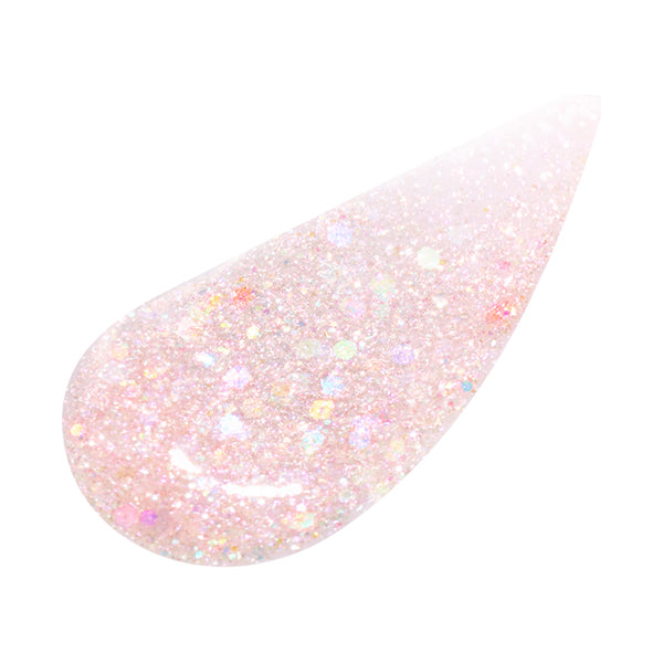 VISEE 3D Glitter Eye Liquid, PK-3 Pink Jemi, 3.3ml, Fragrance-free