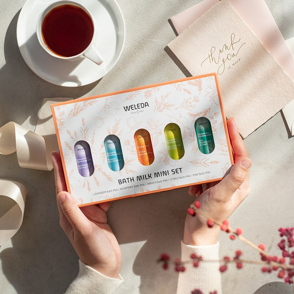WELEDA Bath Milk Mini Set