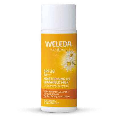 WELEDA Edelweiss UV Protect Milk SPF38 PA++, 50ml