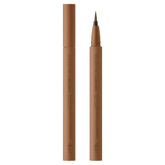 ETTUSAIS Eye Edition (Liquid Liner), 07 Toy Poo Brown, 0.35ml, Fragrance-free