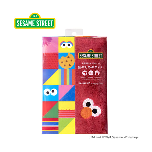 HAHONICO Hair Dry Microfiber Towel (Elmo)