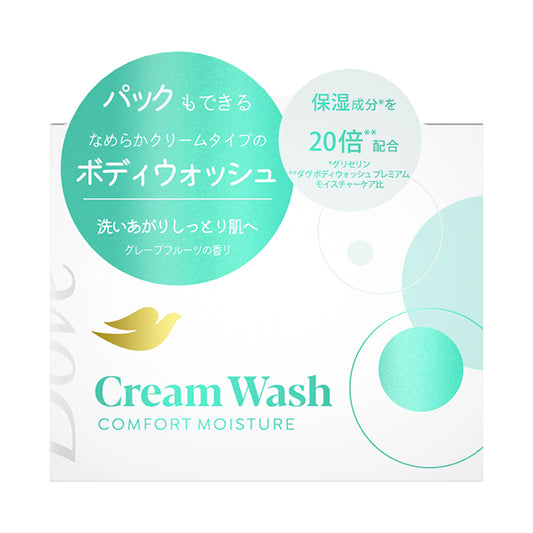 Dove Cream Wash Comfort Moisture, 250g (Grapefruit)