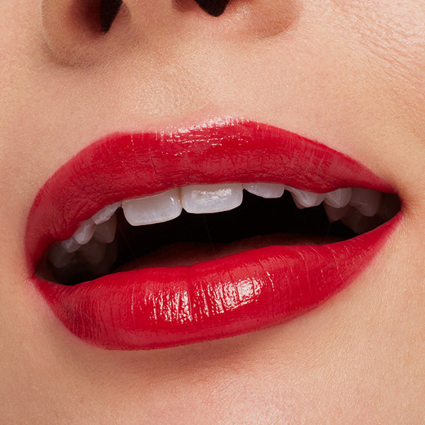 M.A.C Maximal Sleek Satin Lipstick, Brave Red, 3.5g