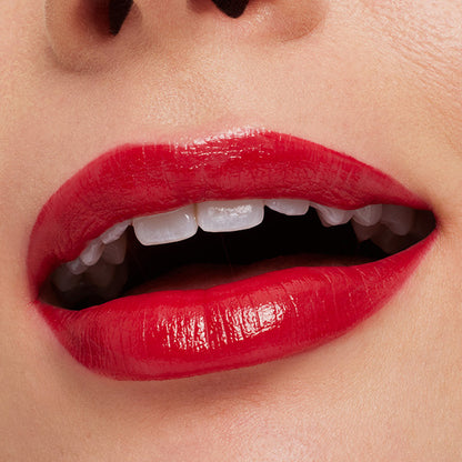 M.A.C Maximal Sleek Satin Lipstick, Brave Red, 3.5g