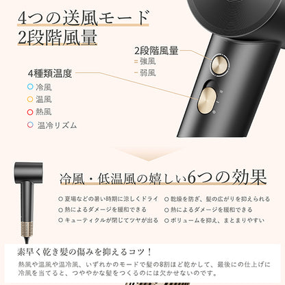 ANLAN Double Care Dryer Update Version (Black), 335g