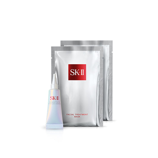 SK-II GenOptics Infinite Aura Essence First Trial Kit, 2P, 10ml