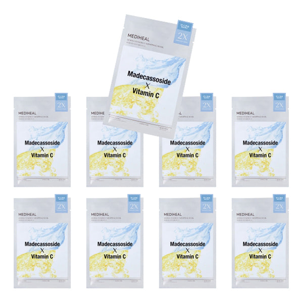 MEDIHEAL Derma Synergy Wrapping Mask Toning Set, 9 Sheets
