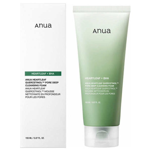 Houttuynia Cordata Pore Deep Cleansing Foam, 150ml, Moisturizing