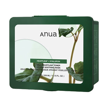 Houttuynia Cordata Toner Double Soothing Mask, 30 sheets, Refreshing