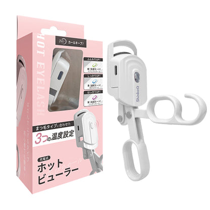 ShinkoQ Hot Eyelash Curler Petal Curl (White), 40g