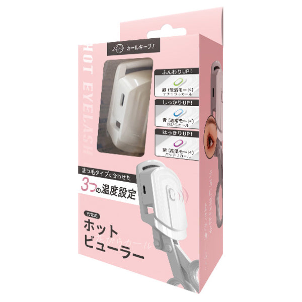 ShinkoQ Hot Eyelash Curler Petal Curl (White), 40g
