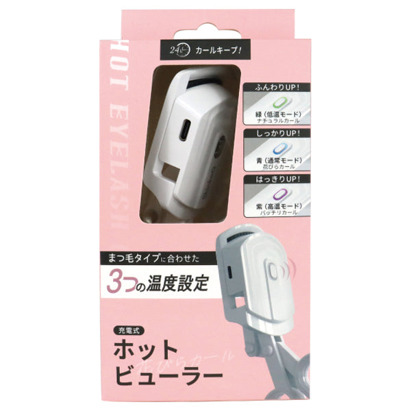ShinkoQ Hot Eyelash Curler Petal Curl (White), 40g