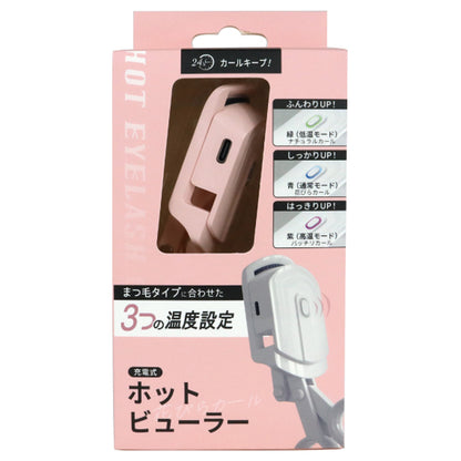 ShinkoQ Hot Eyelash Curler Petal Curl (Pink), 40g