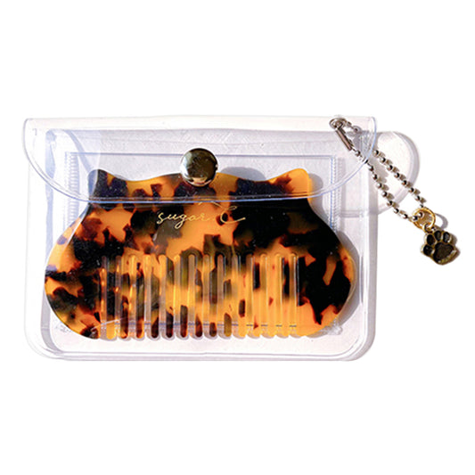 sugar.C beauty Cat Bangs Hair Comb (Tortoiseshell), 1 Unit