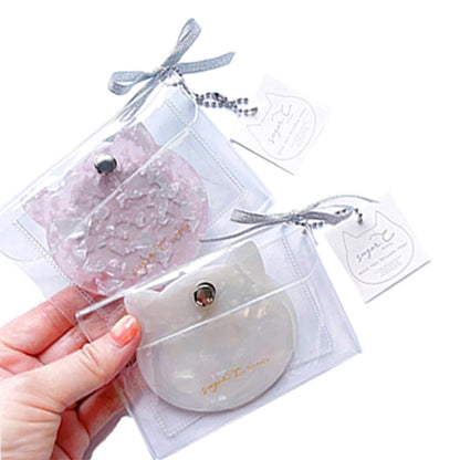 sugar.C beauty Cat Handy Mirror (White), 1 Unit