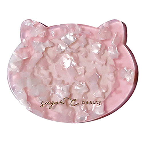 sugar.C beauty Cat Handy Mirror (Pink), 1 Unit
