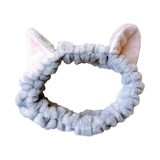 sugar.C beauty Cat Ear Hair Band (Gray), 1 Unit