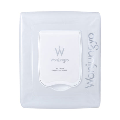 Wonjungyo Daily Milk Cleansing Sheet, 50 sheets (116ml)