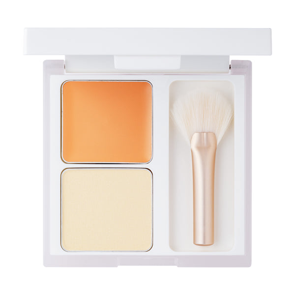 Wonjungyo Cover Master Brightening Concealer, 02 Peach Yellow, 2g+2.5g