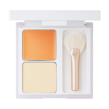 Wonjungyo Cover Master Brightening Concealer, 02 Peach Yellow, 2g+2.5g