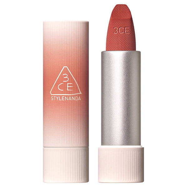 3CE 3CE Cashmere Hug Lipstick, Warm Buddy, 3.5g, Matte