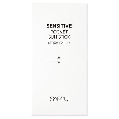 SAM’U Sensitive Pocket Sun Stick SPF50+ (Floral Musk), 10g x 2