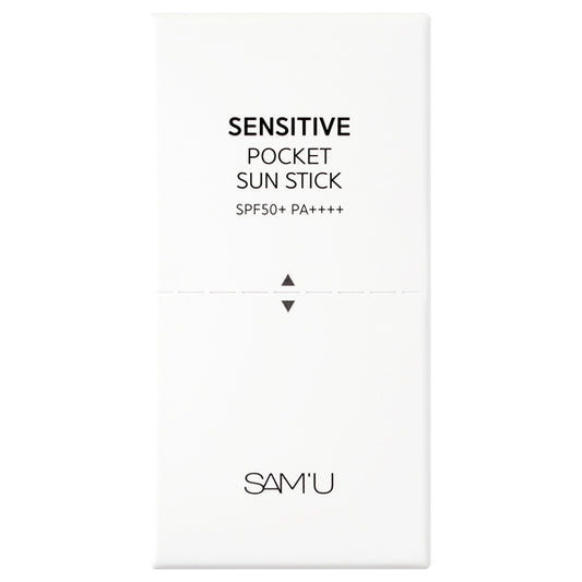SAM’U Sensitive Pocket Sun Stick SPF50+ (Floral Musk), 10g x 2