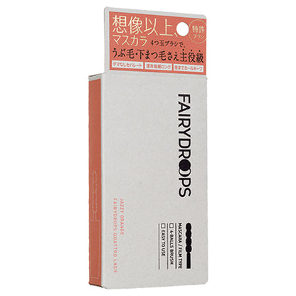 FAIRYDROPS Quattro Lash Mascara (Jazzy Orange), 5.5g