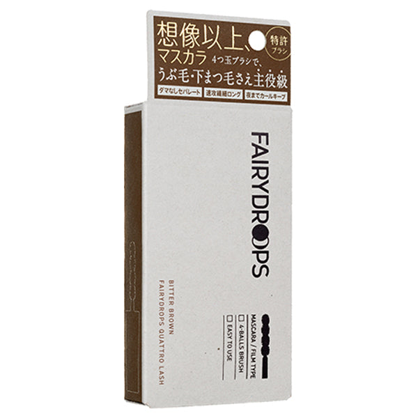 FAIRYDROPS Quattro Lash Mascara (Bitter Brown), 5.5g