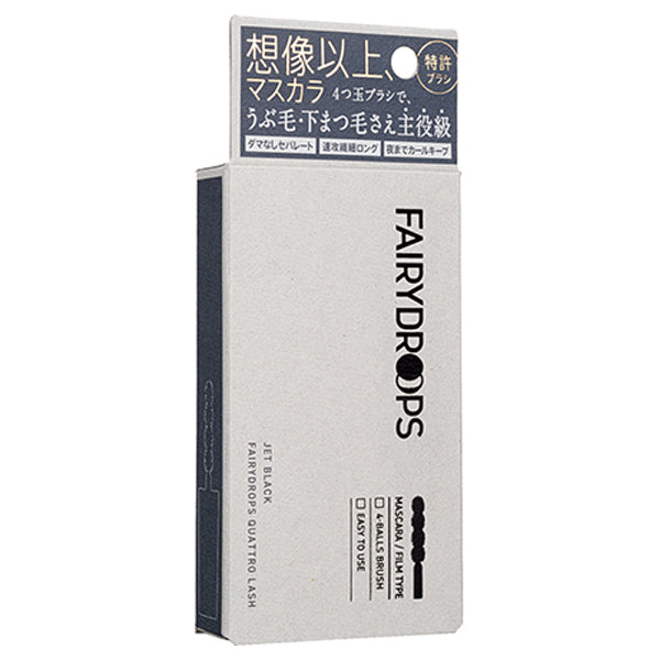 FAIRYDROPS Quattro Lash Mascara (Jet Black), 5.5g