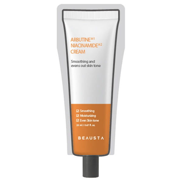 BEAUSTA Dual Formula Arbutin x Niacinamide Cream, 20ml