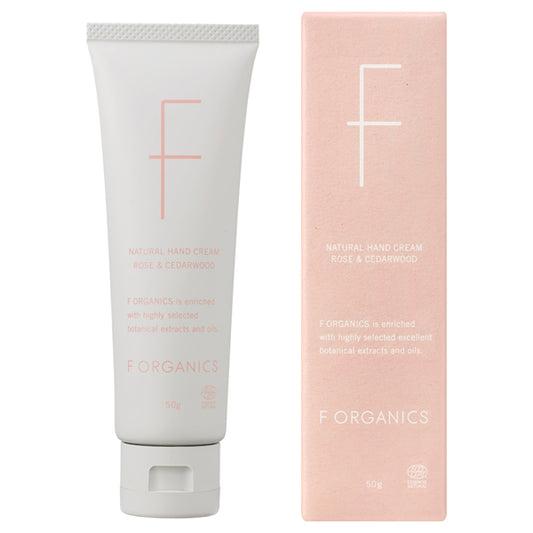 F ORGANICS Natural Hand Cream N (Rose & Cedarwood), 50g